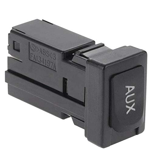 RLP Aux Port Input Jack Auxiliary Stereo Adapter for Toyota Camry Highlander Matrix Venza 2008-2013 Replaces 86190-02020 - Image 1