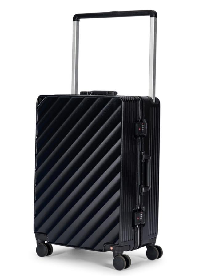 LIMRA travel bags from limra made of pc , consisting of two pieces , size 20"-24" inches, black color - Image 3