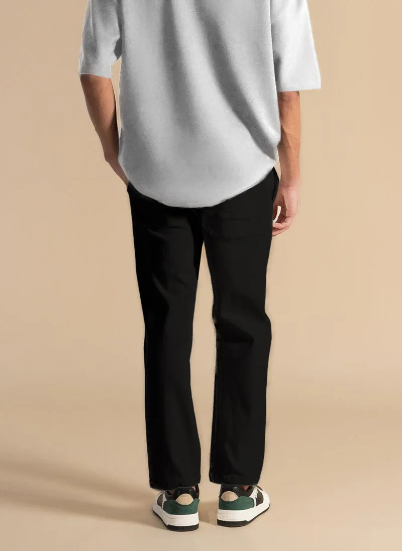 شايبس JOGGER WAIST COTTON TROUSERS