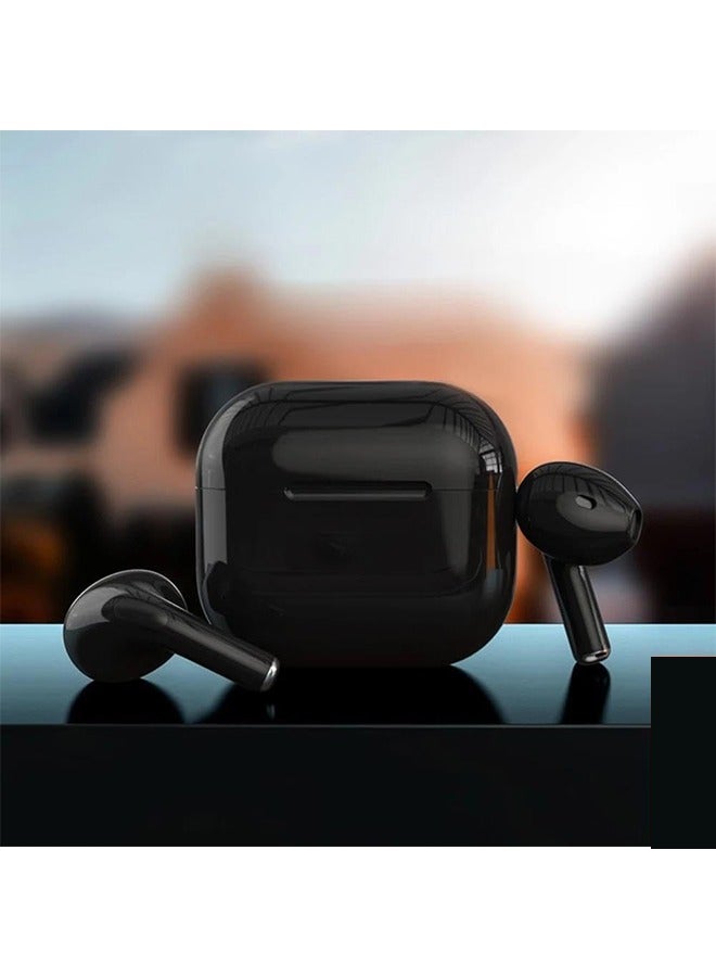 Bluetooth headset 5.0 Touch with HD Microphone. 250 mAh battery. HD stereo sound / Model LP40 – Black Color - Image 2