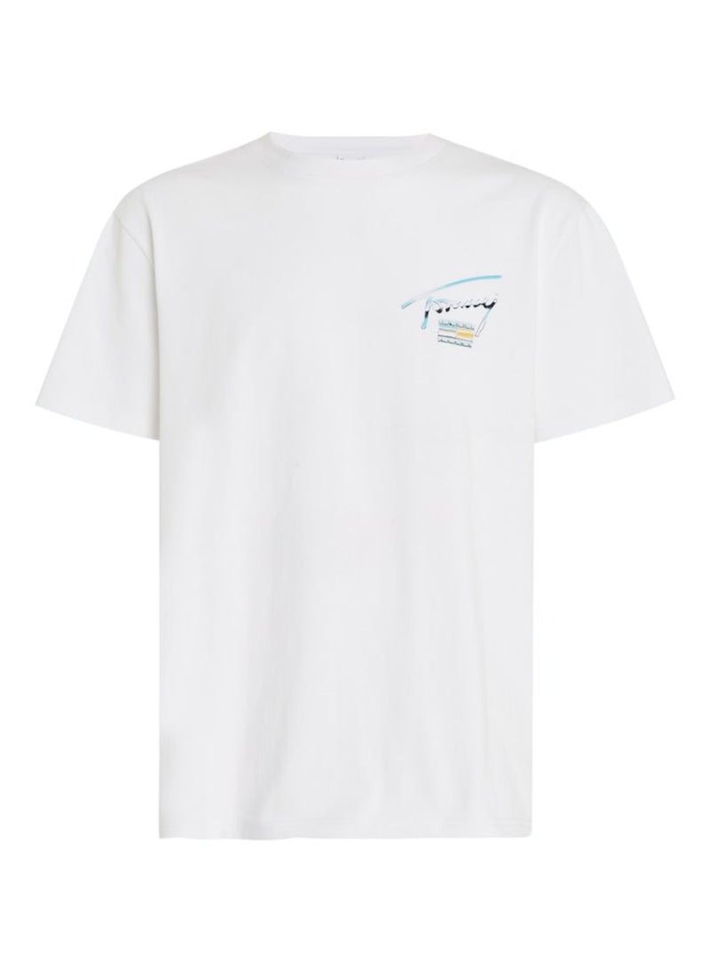 TOMMY JEANS - Logo Crew Neck T-Shirt - Image 1