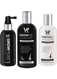 Watermans Hair volumizing and growth set (shampoo + conditioner + serum)  - Image 1