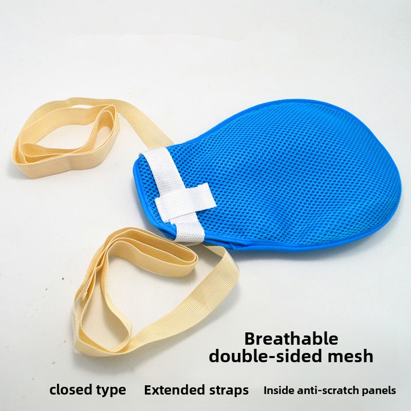 Generic Elderly Anti-Pull Restraint Gloves Double-sided net (closed type) 
