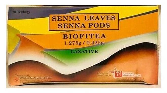 Senna BIOFITEA Herbal Dietary Tea (30 Tea Bags) - Image 1