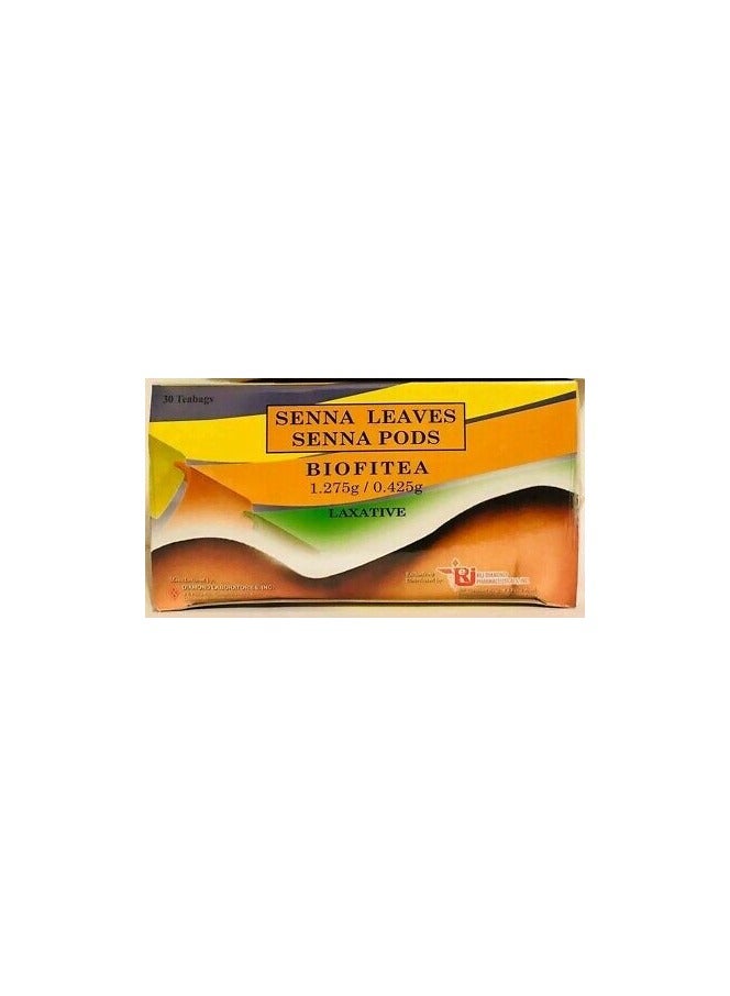 Senna BIOFITEA Herbal Dietary Tea (30 Tea Bags) - Image 1