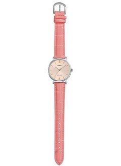 CASIO Casio Womens Quartz Watch, Analog Display and Leather Strap LTP-VT01L-4BUDF  - Image 2