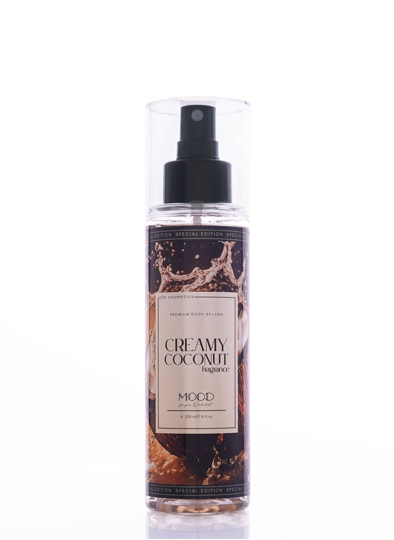 MOOD - MOOD CREAMY COCONUT BODY SPLASH 220ml - Image 1