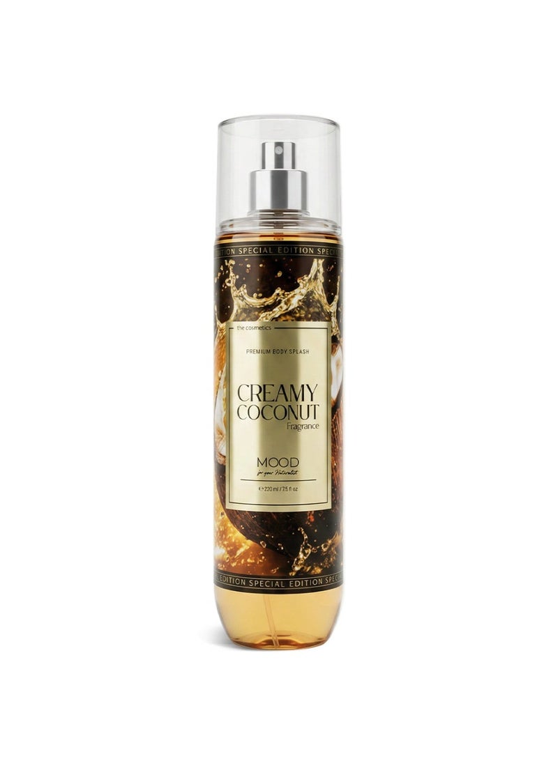 MOOD Creamy Coconut Body Splash 220ML - Image 1