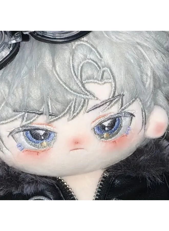 No Skeleton Anime Plush Doll 7 87inch Polyester Fiber Large Ears Tail Birthday Gift - Image 5