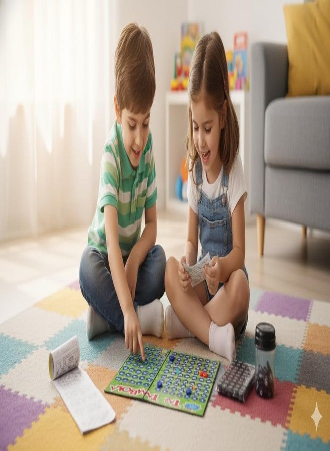 Manos Tambola 300 Different Tickets 90 numbertiles Tambola Housie Game for Kids (Multicolour),0.5 - Image 2