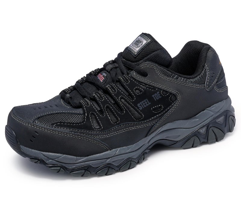 Skechers Mens Cankton Ebbitt Construction Shoe, Black , 14 - Image 2