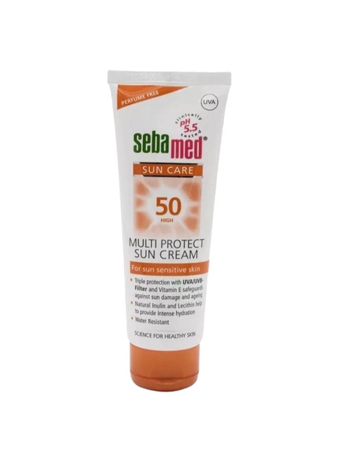 Sebamed Sun Care Multi Protect Sun Cream SPF50 High Orange 75ml - Image 2