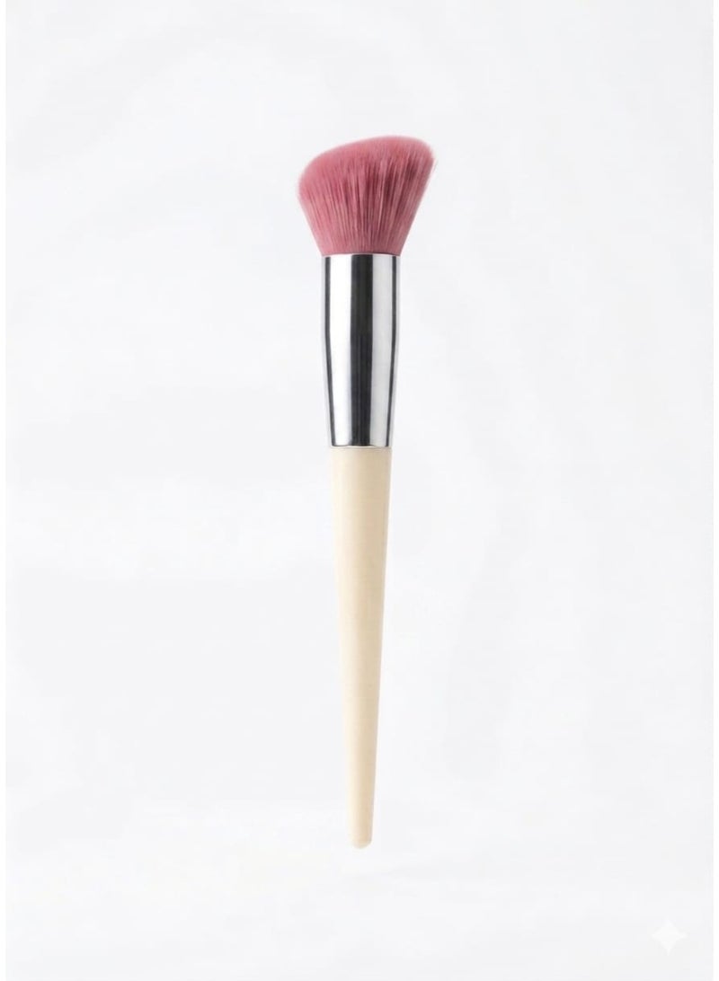 Premium Blush Bronzer Face Makeup Brush, Perfect For Cheek Nose Blending Contouring Polishing, Suitable For Powder Liquid Cream(Angled and Triangular Contour Brush MULTI COLOR - Image 1