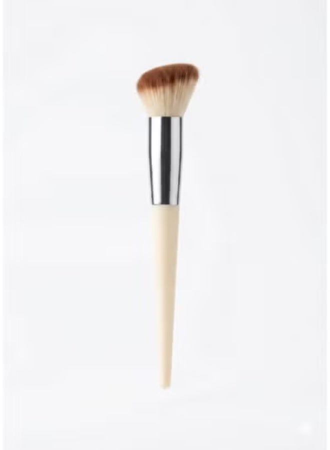 Premium Blush Bronzer Face Makeup Brush, Perfect For Cheek Nose Blending Contouring Polishing, Suitable For Powder Liquid Cream(Angled and Triangular Contour Brush MULTI COLOR - Image 2