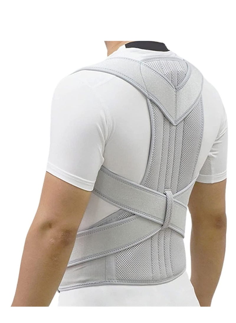 RATSAW Upper Back Posture Corrector Neoprene Posture Corrector Scoliosis Back Brace Spine Corset Belt  - Image 1