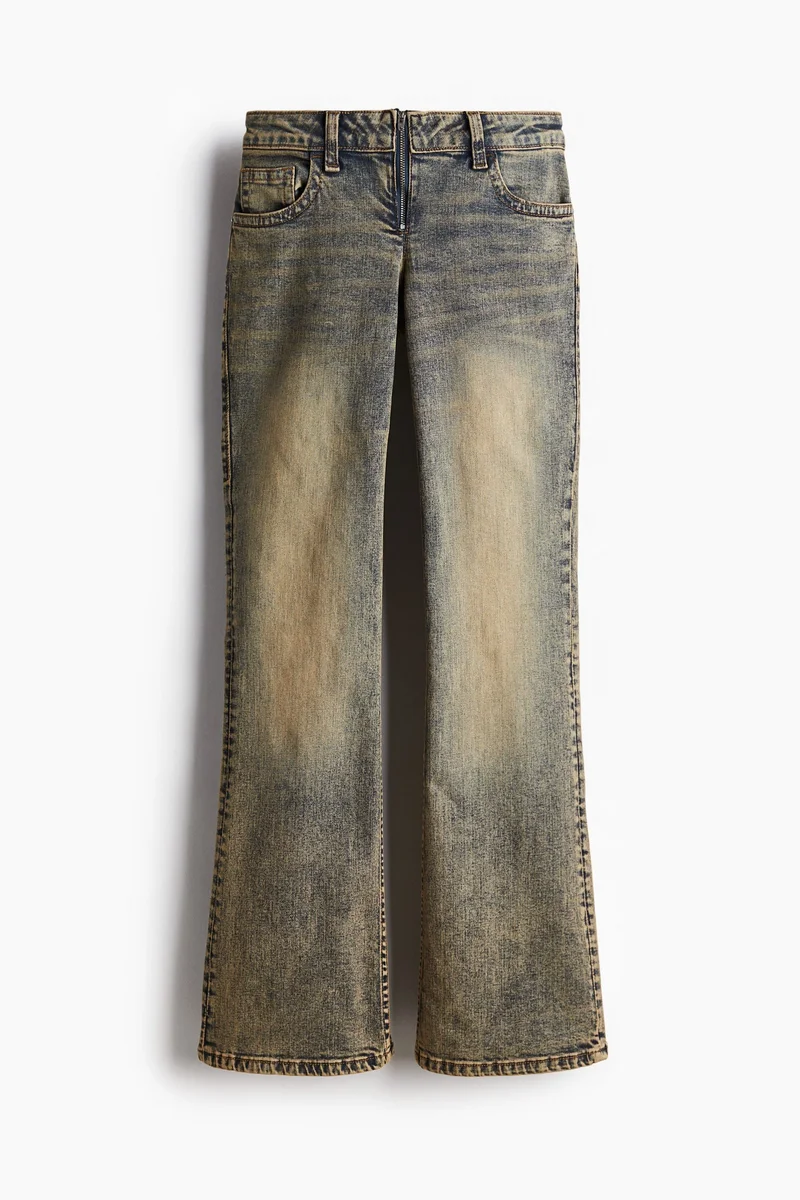 H&M Flared Low Jeans