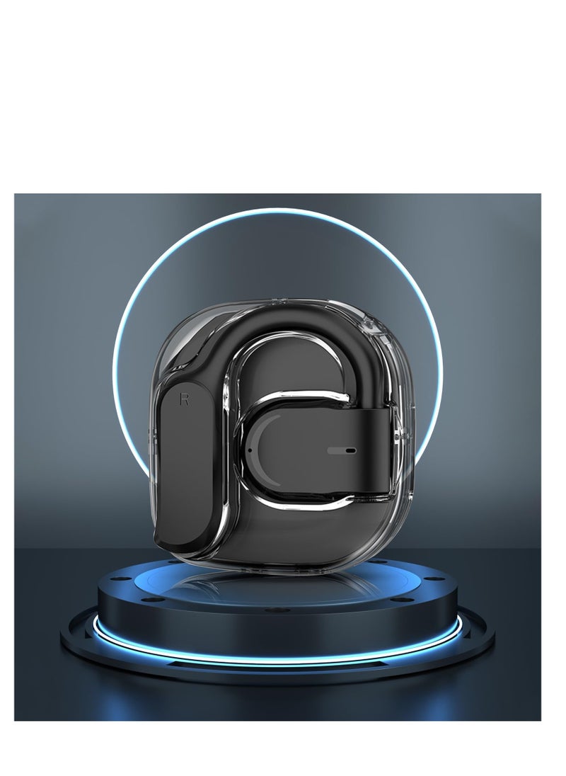 SYOSI - Wireless Earbud, Sport Bluetooth 5.3 Headphones with earhooks, Directional Sound Transmission, Intelligent Noise, Reduction Ultra Long Range Range waterproofs Wireless Earphones 2024 - Image 1