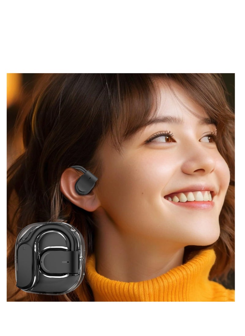 SYOSI - Wireless Earbud, Sport Bluetooth 5.3 Headphones with earhooks, Directional Sound Transmission, Intelligent Noise, Reduction Ultra Long Range Range waterproofs Wireless Earphones 2024 - Image 1