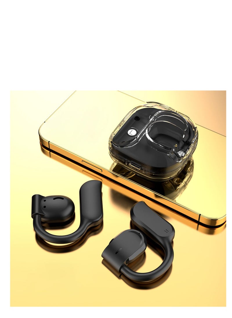 SYOSI - Wireless Earbud, Sport Bluetooth 5.3 Headphones with earhooks, Directional Sound Transmission, Intelligent Noise, Reduction Ultra Long Range Range waterproofs Wireless Earphones 2024 - Image 1