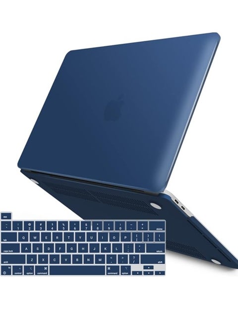 IBENZER Compatible with New MacBook Pro 13 Inch Case 2022 2021 2020 M1 A2238 A2289 A2251 A2159 A1989 A1706 A1708, Hard Shell Case & Keyboard Cover for Mac Pro 13 Touch Bar