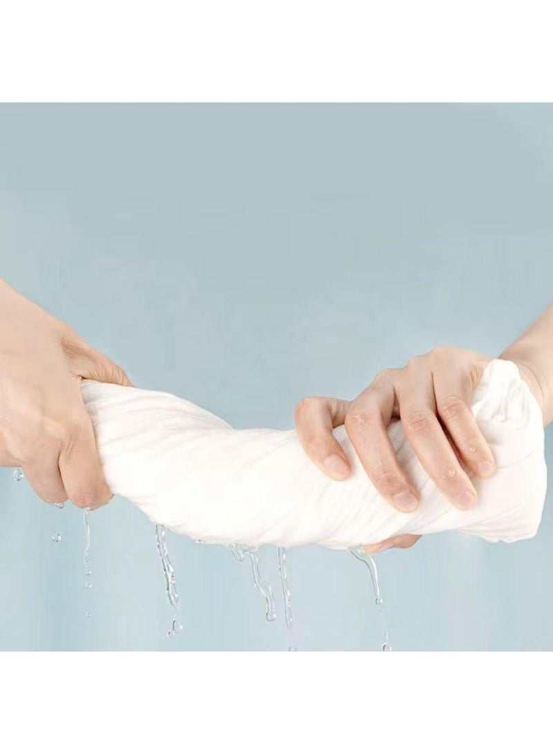 GORA Disposable Cotton Shower Towel – Soft, Thick & Highly Absorbent Single-Use Bath Towel for Travel, Gym & Home, Quick-Dry Skin-Friendly Fabric, Lightweight & Portable - Image 2