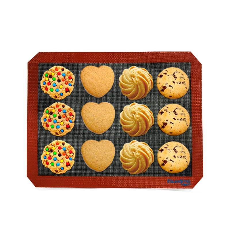 BLUE DROP Bluedrop Bread Baking Mat Open Mesh Oven Liner Steaming Mesh Eclair Baking Sheets Perforated Silicone For Half Sheet Size 11-5/8 x 16-1/2 Inch - Image 5