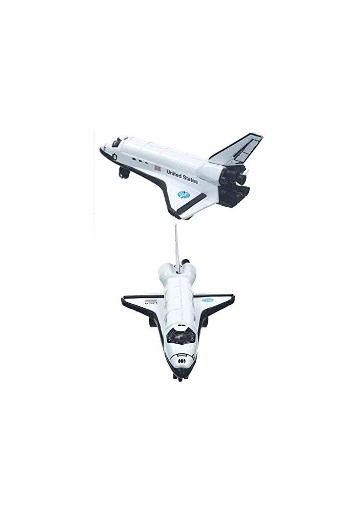 Rhode Island Novelty 5 Inch Diecast Pullback Space Shuttle Toy - Image 3