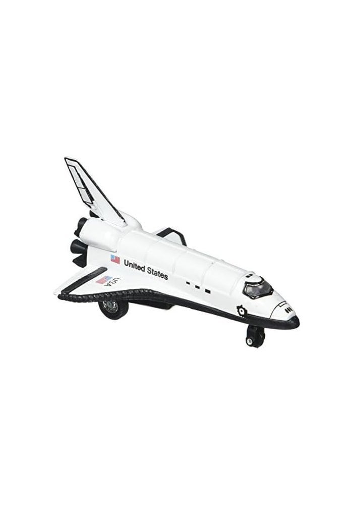 Rhode Island Novelty 5 Inch Diecast Pullback Space Shuttle Toy - Image 4