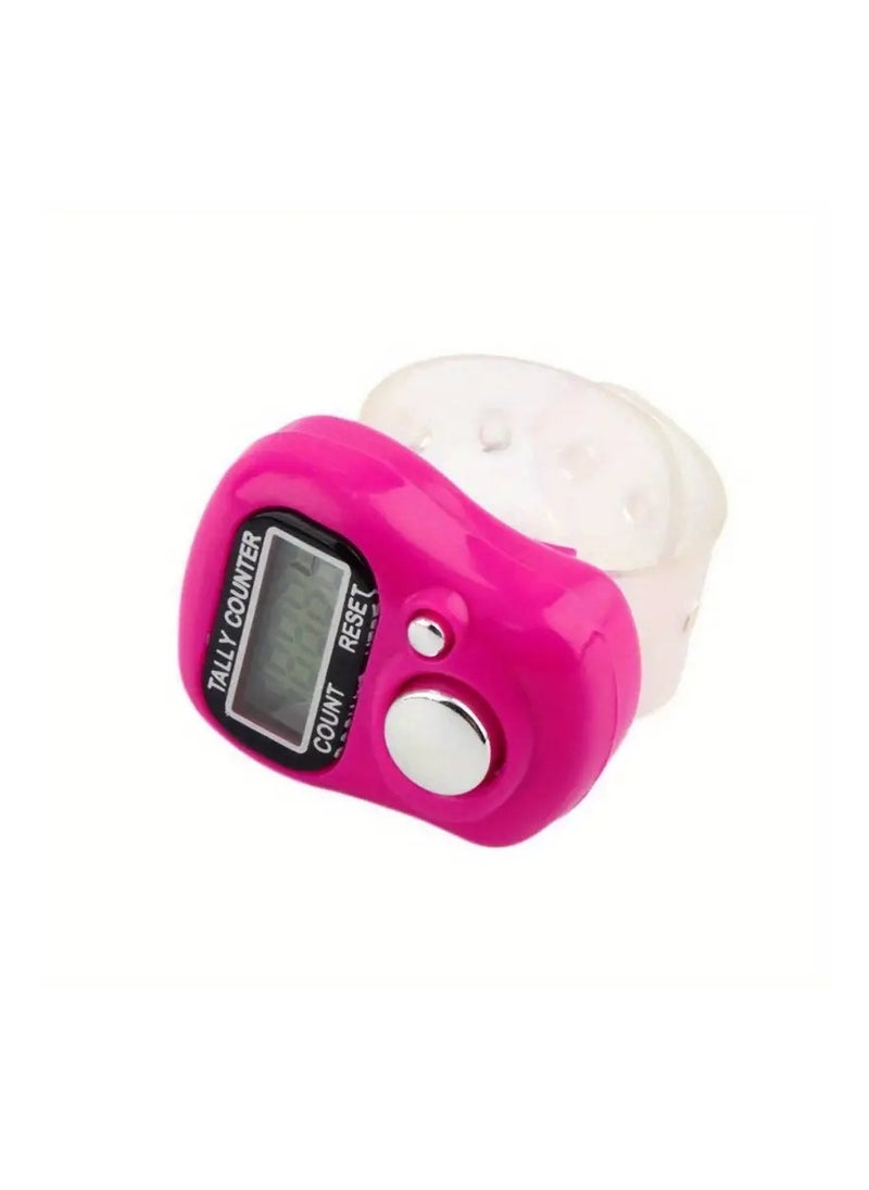 Yuwell 3 Pcs Electronic Tasbeeh Counter Tally Counter Finger Digital Tasbeeh Counter  - Image 3