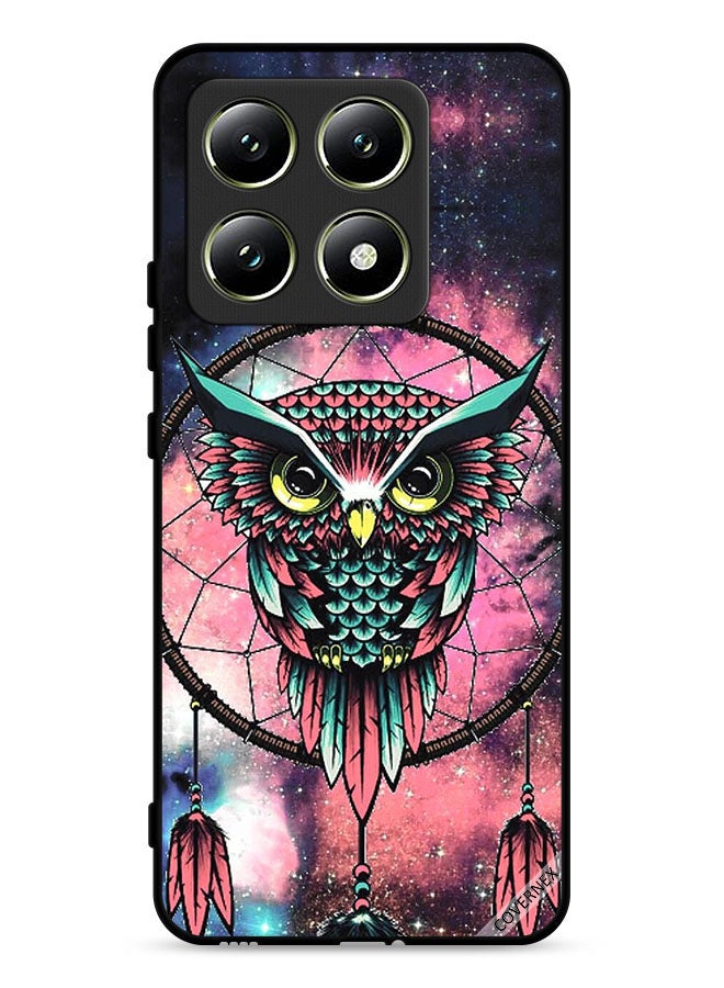 Covernex Xiaomi 14T 5G Protective Case Cover Owl - Image 1