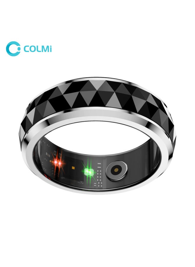 Generic COLMI R11 Fingertip Gyro Anxiety Relief Ring With Charging Case, Health And Sleep Monitor,-Color:Black No. 10  - Image 5