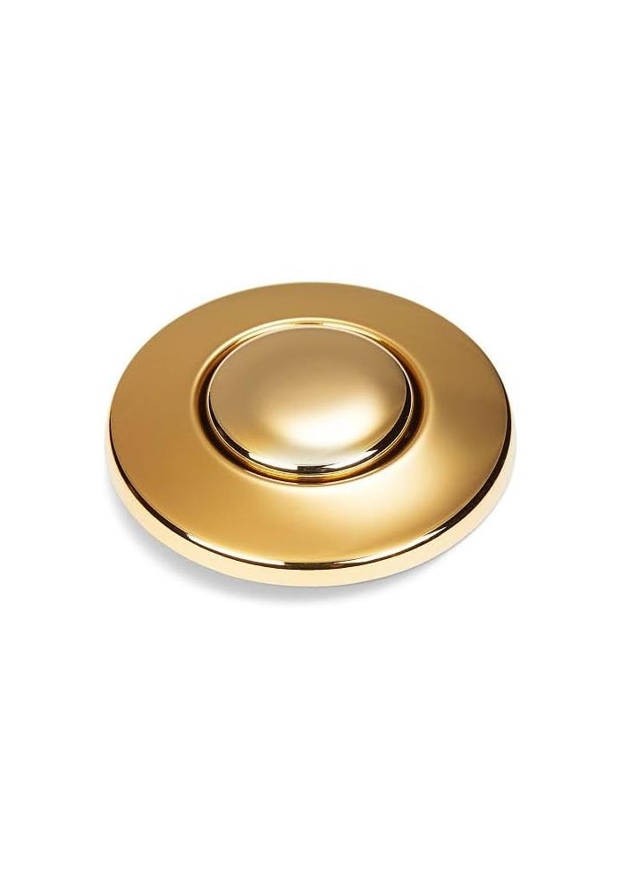 InSinkErator STC-FG Push SinkTop Switch Button in French Gold - 1.3 x 0.8 x 1.7 inches - Image 2