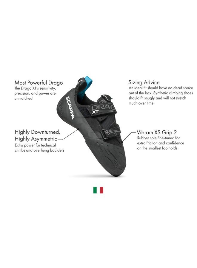 Scarpa - Drago XT Climbing Shoes, Black Iron, Black Iron, 39 EU - Image 2