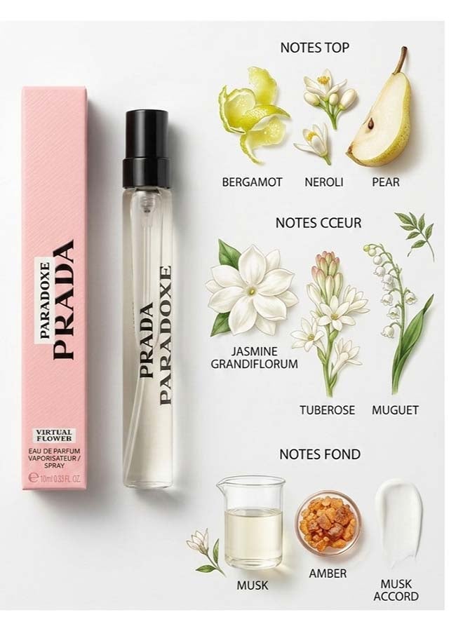برادا Paradox Virtual Flower Eau de Parfum 10ml - Image 2