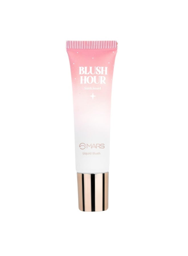 مارس أحمر خدود سائل من مارس | لمسة نهائية ندية مطفية | لون غني | تركيبة خفيفة الوزن تدوم طويلاً | تطبيق سهل (١٢ مل) (٠٣-سن كيسد) - Image 2