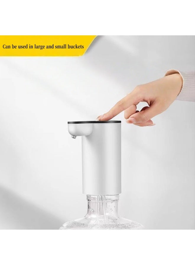 Electric bottled water pump for office and home drinking water, automatic water supply, small water dispenser, free quantitative drinking water pump, portable USB rechargeable electric bottled water pump, multi-function water dispenser, suitable for family camping - Image 3