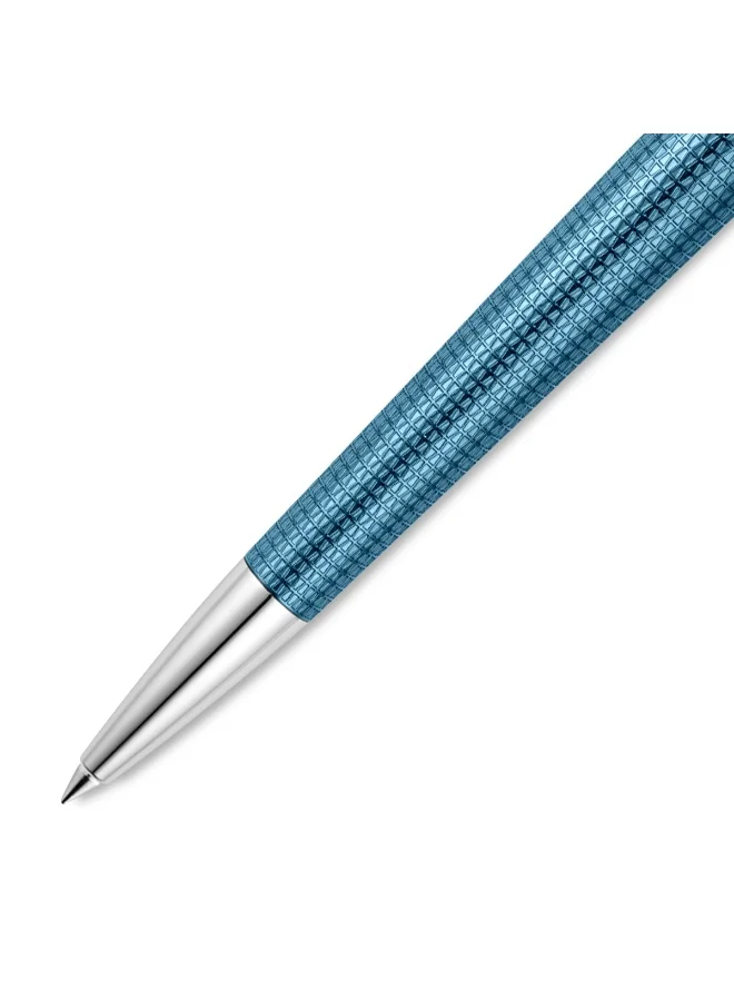 Saint Honore Paris Matignon Silver &amp; Blue Pen for Men's