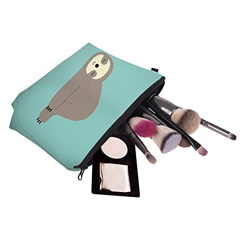 Deanfun Cosmetic Bag for women, Small makeup pouch Travel bags for toiletries waterproof Sloth gifts (51806) - Image 4
