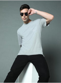 HIGH STAR Plain Pocket Detail Relaxed Fit T-Shirt by Styli  - Image 5