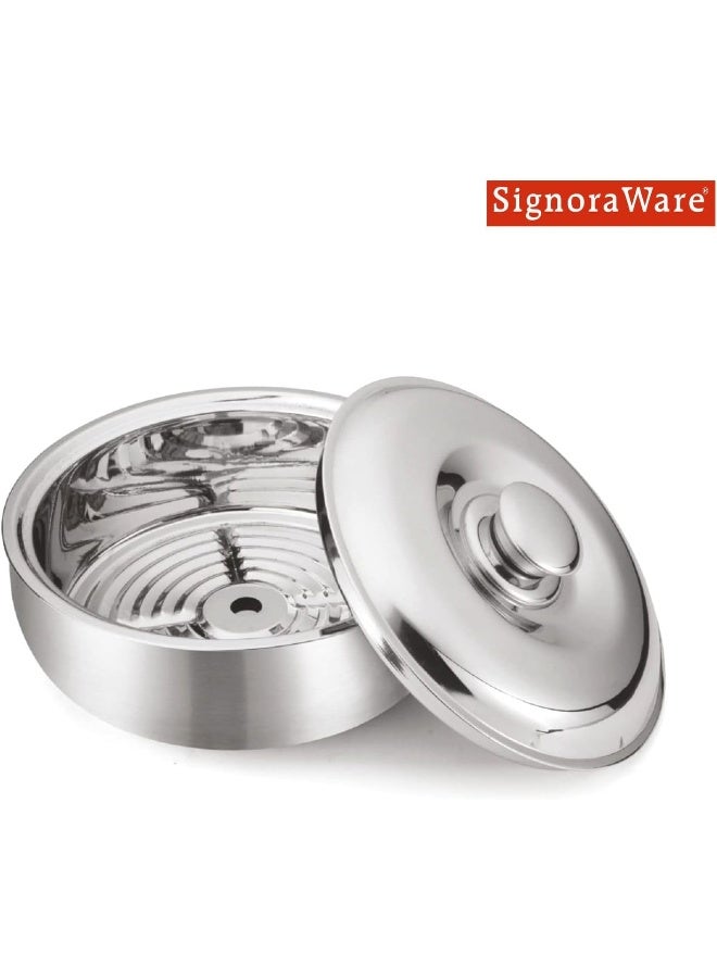 Signoraware Casserole Serving Bowl Container with Coaster, Insulated Stainless Steel - Image 2