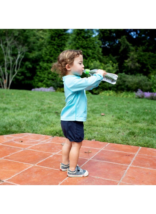 green sprouts Spout Adapter For Water Bottle Quickly Converts A Standard Bottle Into A Sippy Cup Collar Fits Two Bottle Sizes One Size  - Image 5