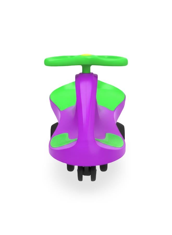 Bingo Swing Car – Green & Purple - Image 2