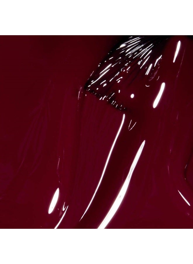 OPI Nail Lacquer, Malaga Wine, Red Nail Polish, 0.5 fl oz - Image 3