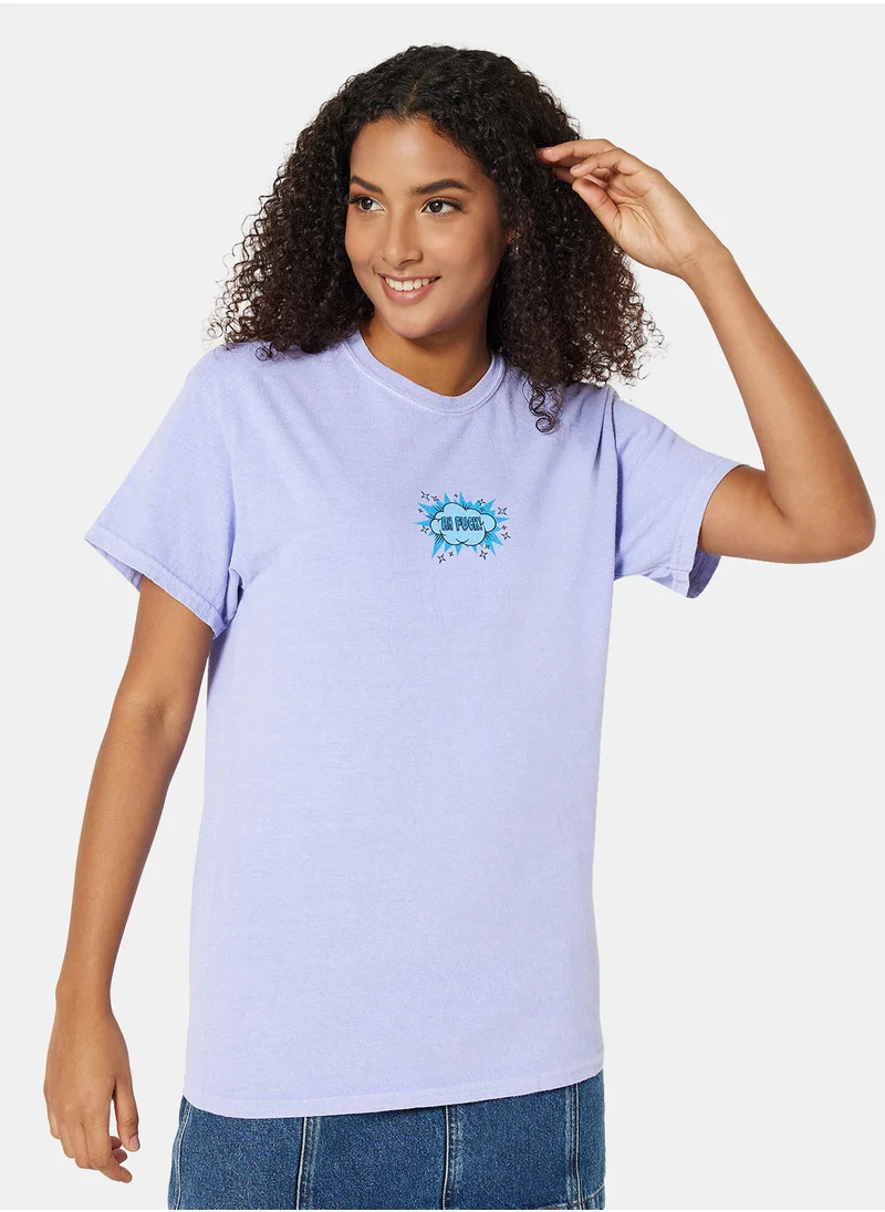 Daisy Street Ah Graphic T-Shirt