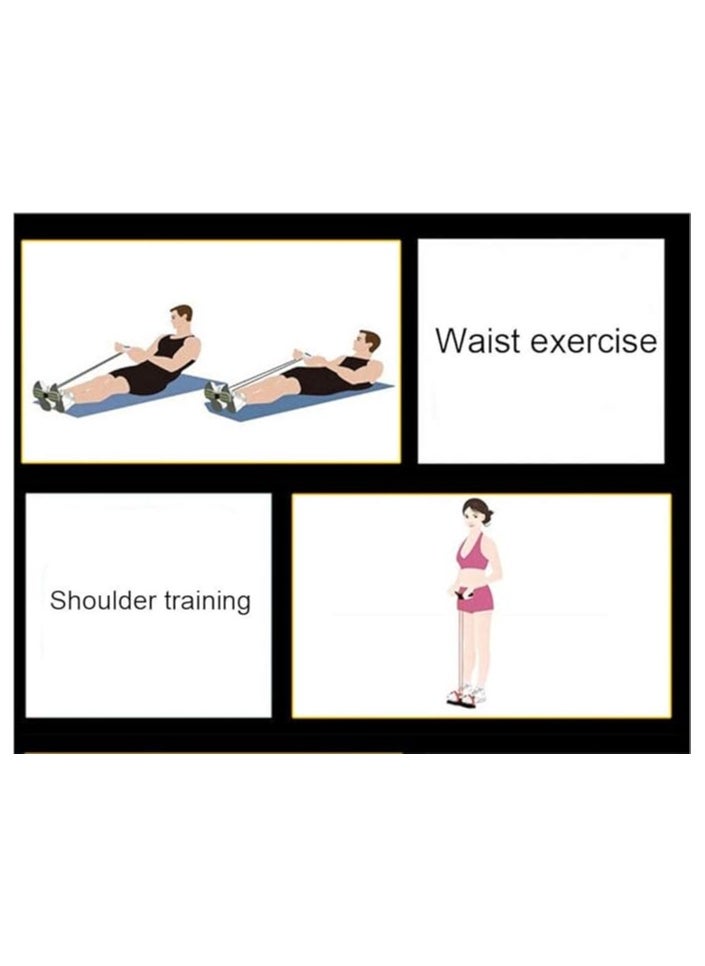 Generic - 4 Tubes Abdominal Muscle Toner for Tummy, Hip, Arm, Back, Leg - Image 1