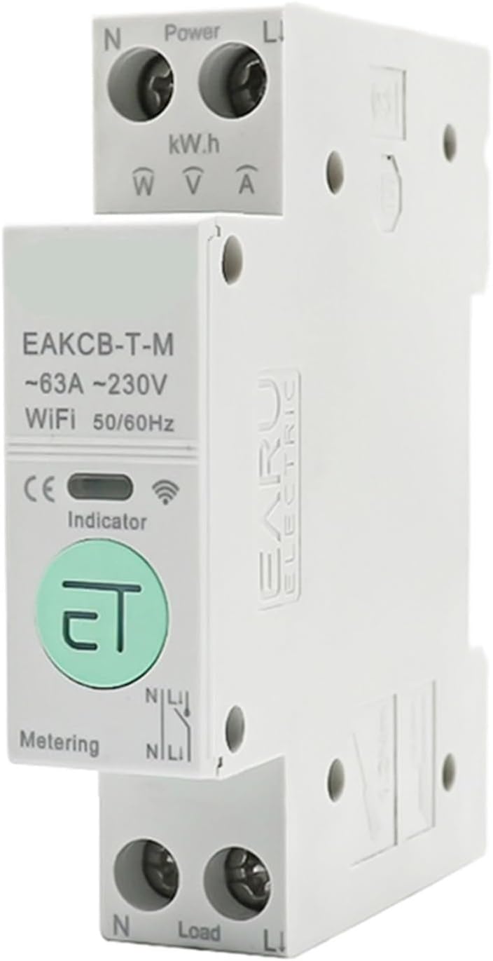 Smart WiFi MCB Circuit Breaker 6A Overcurrent Undervoltage Protection Wireless Remote Control - Image 1