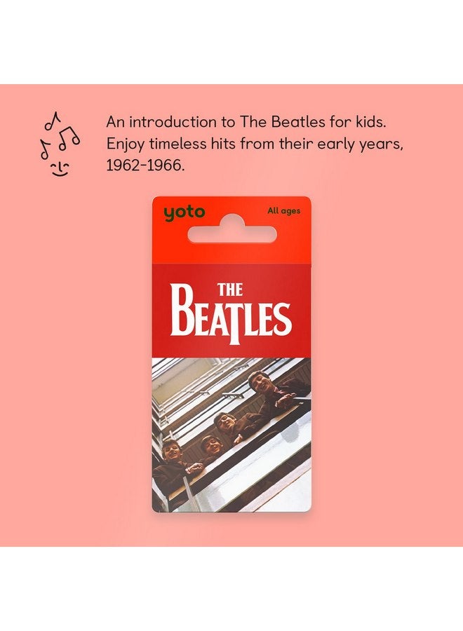 يوتو Yoto The Beatles 1962-1966 - بطاقة موسيقية للأطفال للاستخدام ومشغل صوت صغير متعدد الأغراض، للاستماع بدون شاشة مع أغاني ممتعة للغناء أثناء اللعب والحفلات والسفر، للأعمار من 6 سنوات فما فوق - Image 2