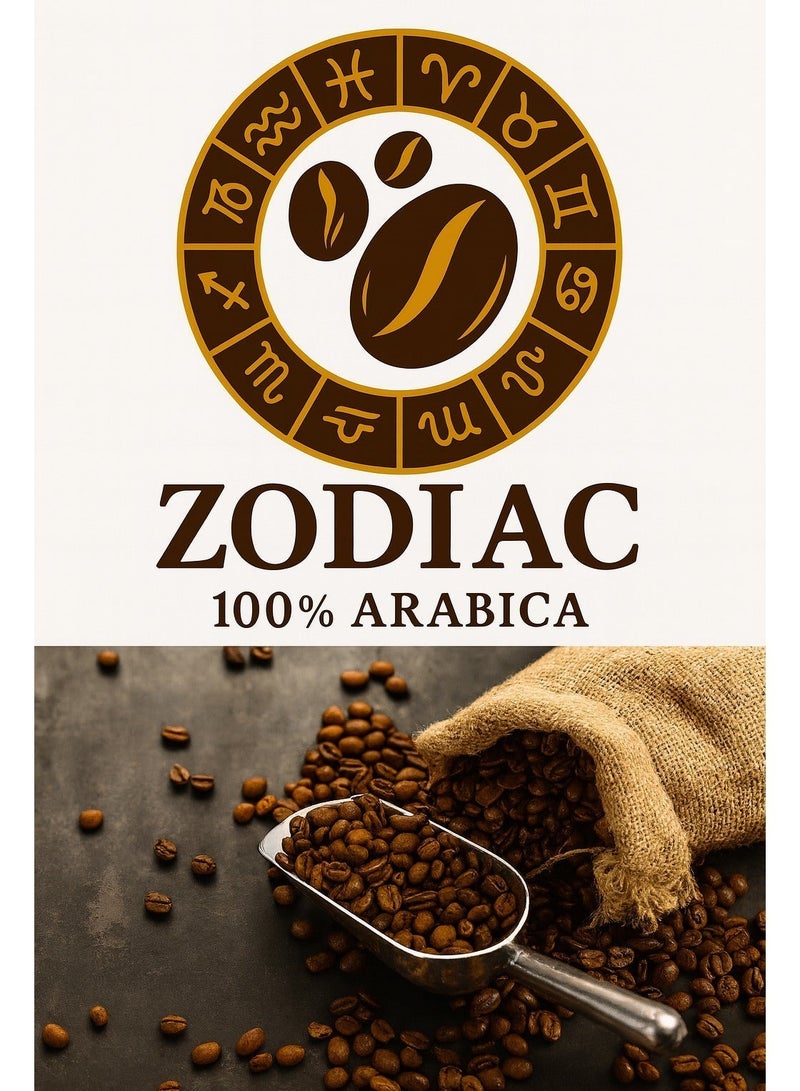 زودياك حبوب قهوة إيطاية محمصة ، 100% أربيكا ،1 كغ - Image 4