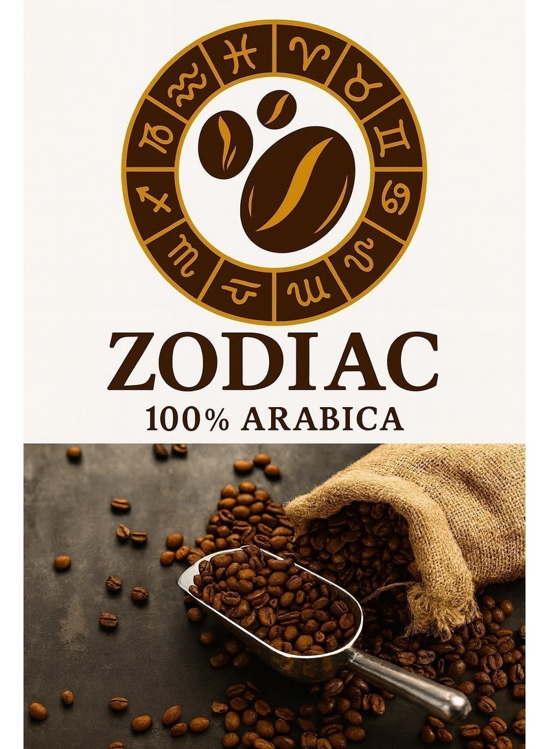 زودياك حبوب قهوة إيطاية محمصة ، 100% أربيكا ،1 كغ - Image 3