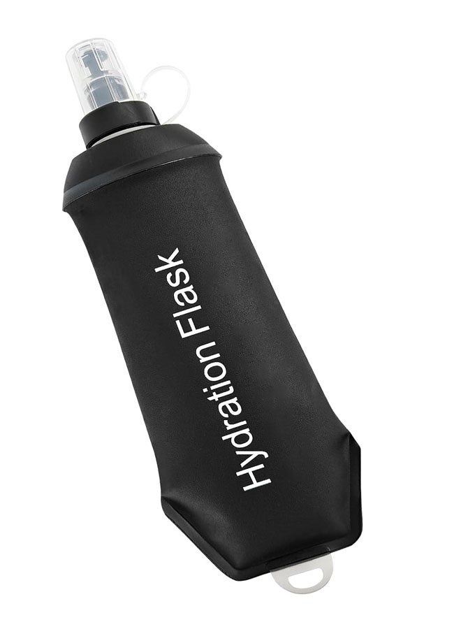 Bukela Foldable Running Hydration Soft Flask, Collapsible Water Bottle Solution for Runners Cyclists Hikers - Prevents Dehydration Lightweight Portable for Marathon Trail Running Hiking Backpack Travel - Image 1